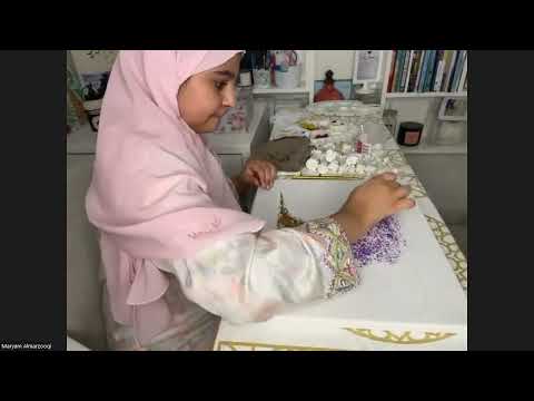 ورشة "الرسم بالتنقيط" الورشة الأولى من الأسبوع الثاني من الأنشطة الصيفية بمركز سالم بن حم الثقافي