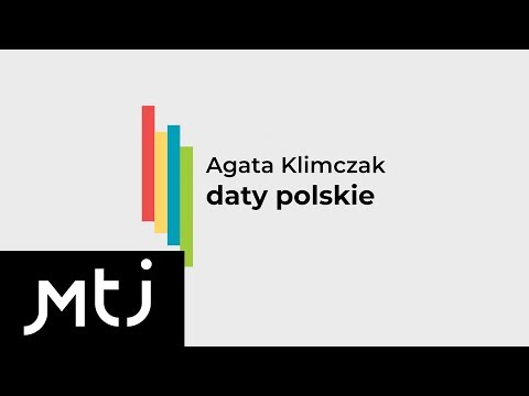 Agata Klimczak - Daty polskie (Official Audio)