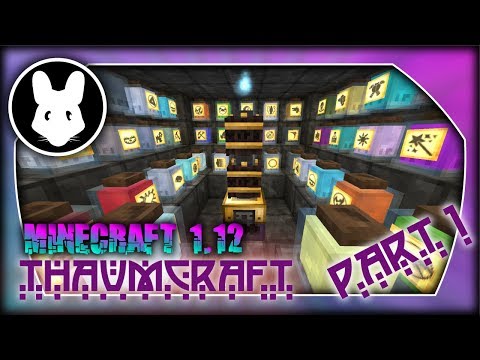 Thaumcraft Minecraft 1.12 Basic Alchemy Pt 1! Bit-by-Bit by Mischief of Mice!