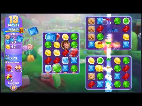Willy Wonkas Sweet Adventure Level 107 - NO BOOSTERS 🍫 | SKILLGAMING ✔️