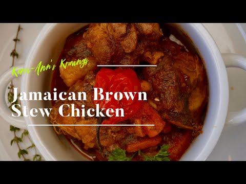 JAMAICAN-STYLE BROWN STEW CHICKEN