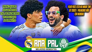 FILHO DO MARCELO PARTIU PARA BRIGA ! O VERDÃ0 ATROPEL0U O RE4L E PROVOU SER A MELHOR BASE DO MUNDO