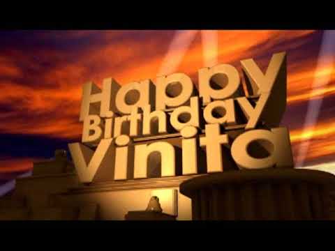 Happy Birthday Vinita