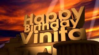 Happy Birthday Vinita