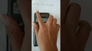 How to find eigen values using scientific calculator #maths #eigenvalues #eigen