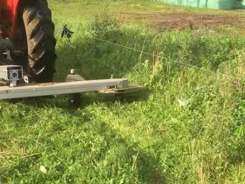 Zaunmäher inkl. Zapfwelle - Kat. 1 