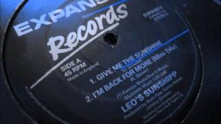 Leo`s Sunshipp  - Give me the sunshine. 1980  (Soul/Rare Groove)