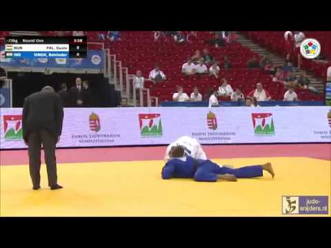 Judo 2014 Grand Prix Budapest: Pal (HUN) - Singh (IND) [-73kg]