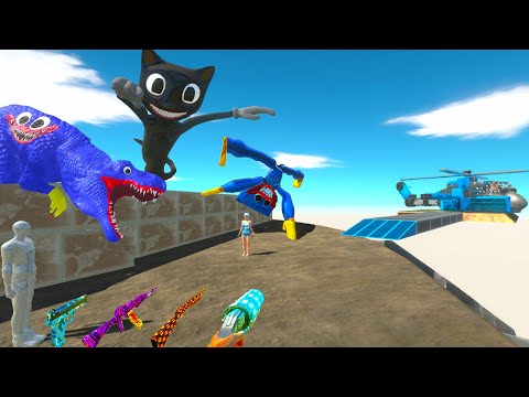 FPS PERSPECTIVE DEADLY MAZE RESCUE MISSION From Huggy Wuggy CARTOON CAT - ARBS