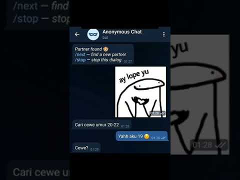 prank anonymous chat di telegram.  #shorts #prankchat  #telegram