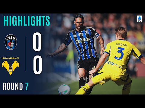 PISA-VERONA 0-0 | HIGHLIGHTS | Pisa snatches a point at home | SERIE A 2025/26