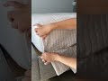 Hotel Corner! #homehacks #bedmaking #hometips #bed #bedroomdecor #bedcover