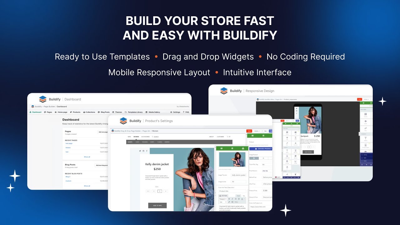 Buildify Drag and Drop Builder Demo
