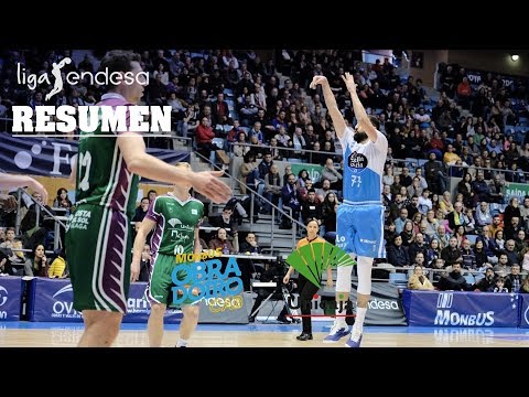 Monbus Obradoiro - Unicaja (89-86) RESUMEN // Jornada 17 Liga Endesa