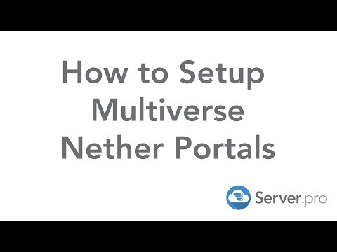 How to Setup Multiverse Nether Portals - Minecraft Java