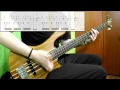 Mudvayne - Death Blooms (Bass Cover) (Play Along Tabs In Video)