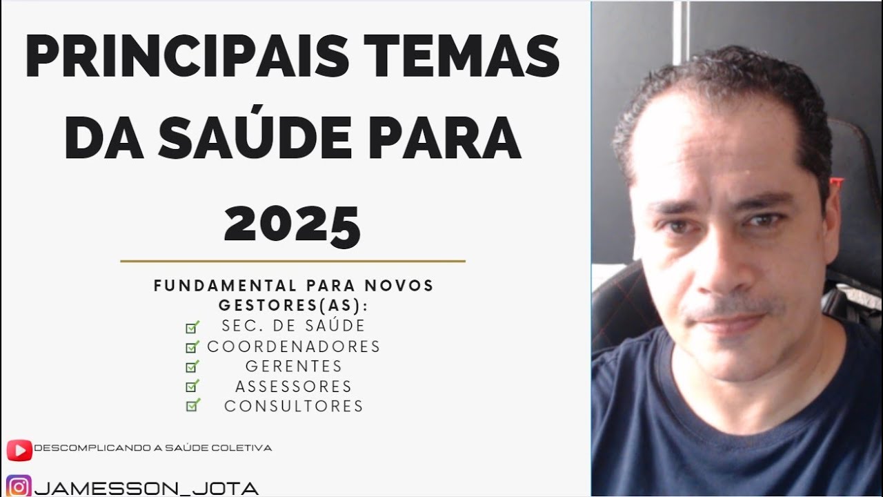 Principais temas da saúde para 2025
