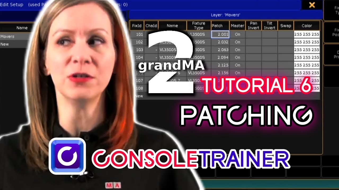 grandMA2 Tutorial 6: Patching