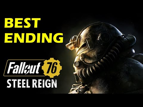 Best Ending: Fallout 76 Steel Reign | Brotherhood of Steel Storyline | The Catalyst Walkthrough