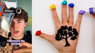 *60 Minutes*🎨 Text To Speech 🎨 ASMR Satisfying Art || @Devin Caherly || POVs Tiktok Compilations