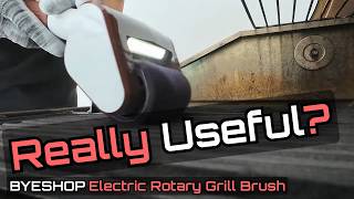 BYESHOP Electric Grill Brush Review — Best Cordless BBQ Grill Cleaner?