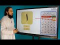 Lesson 1 - Noorani Qaida ( all letters of Arabic Alphabet) + (Al-Isti’aathah +  The Basmalah)