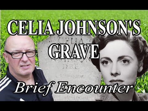 CELIA JOHNSON'S GRAVE - FAMOUS GRAVES - FINAL RESTING PLACES
