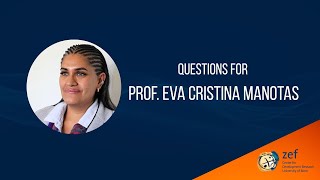 Interview with Professor Eva Cristina Manotas – Dean of Faculty of Mines, UNAL Medellin