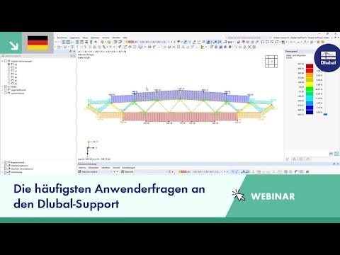 Webinar | Frequently Asked Questions for Dlubal Support | May 2025
