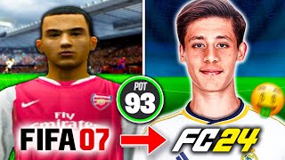 I Signed the Best WONDERKIDS from FIFA 07 to FC 24!