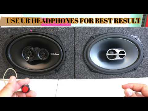 Sound Test: Alpine SPS-619 Battles Rockford R169X3 | LIFE IN SPEED