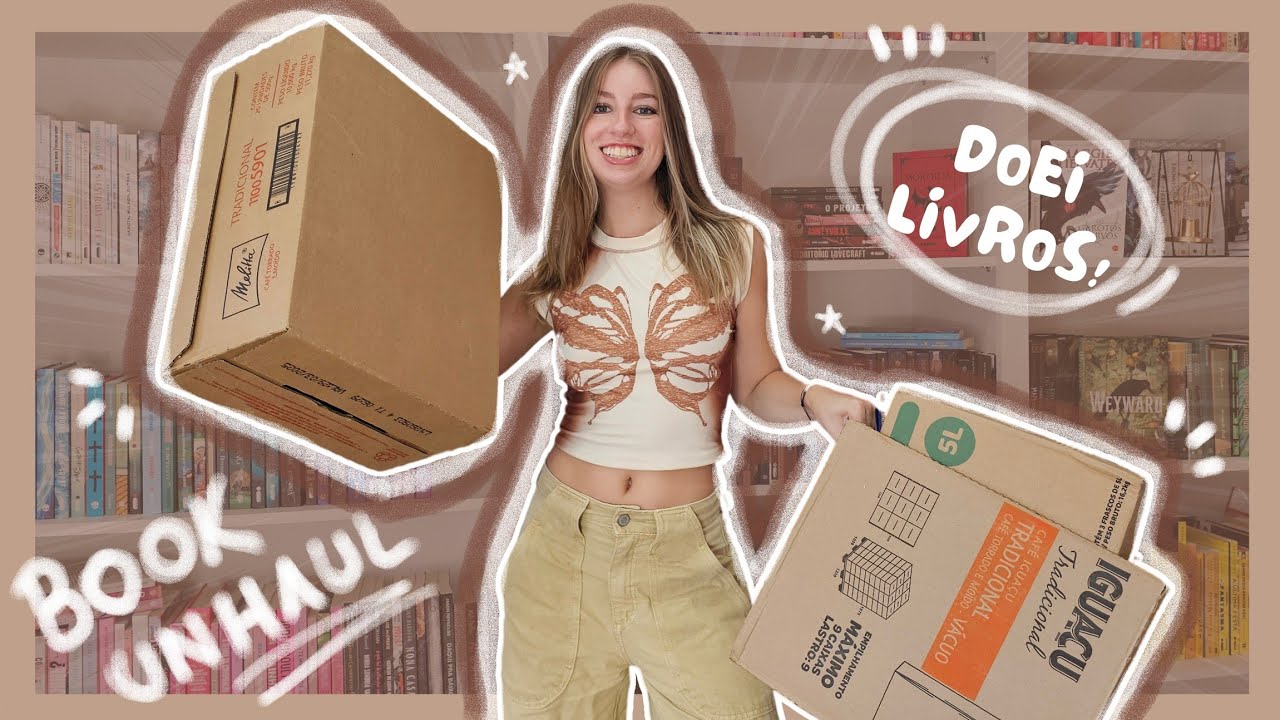 tirei livros da estante | book unhaul