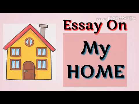 MY HOME Essay For STUDENTS in English | 15 line essay on my home for class 1 to 5