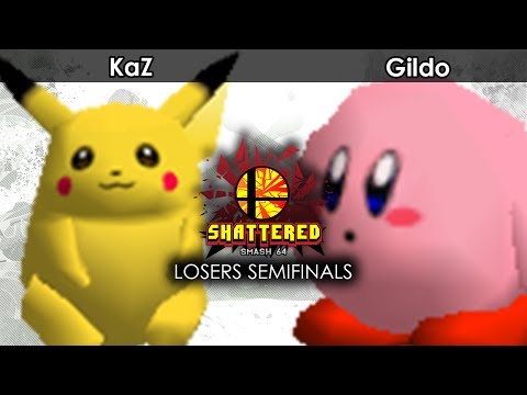 Smash 64: FN | KaZ (Pikachu) V Gildo (Kirby) - Shattered 59 Tournament SSB64