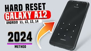 Galaxy A12 Forgot Password, Pattern or PIN? Factory Reset /How To Reset Samsung Galaxy A12  2024.