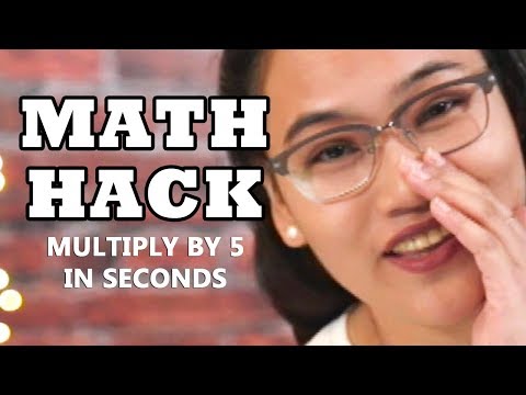 Math Hacks: Multiplying By 5 (Speed Math Technique) feat. About Raf, Mae Layug, and BoogieBoy 36
