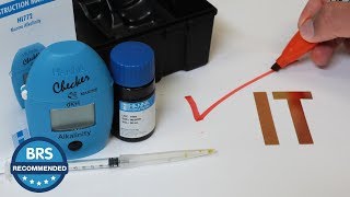 CHECK out this BRS Recommended: The Hanna Alkalinity Checker!