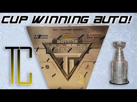 2011-2012 Panini Titanium! Cup Winner auto! Very cool product!