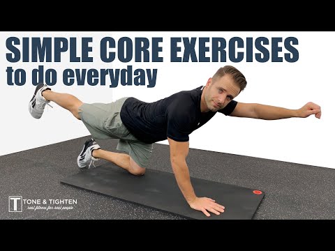 EVERYDAY! 5 Simple Home Exercises To Strengthen Your Core Video