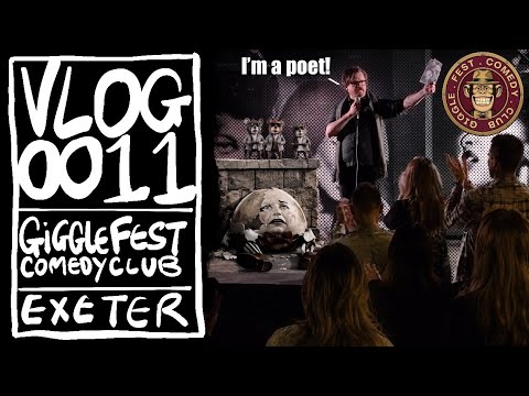 Comedy Vlog 0011 - Giggle Fest Comedy Club, Exeter