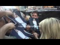 Emma Roberts SIGNING AUTOGRAPHS While Promoting Scream Queens In NYC