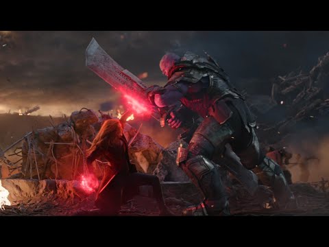 Wanda Maximoff vs Thanos | Vingadores: Últimato