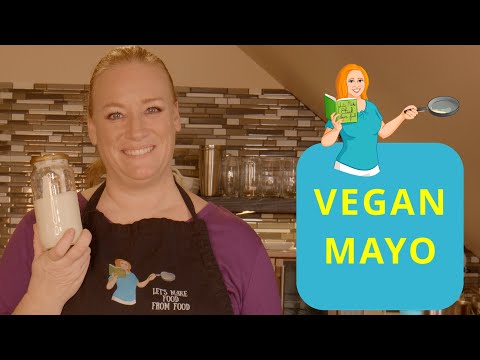 Vegan Mayo, Aquafaba Recipe