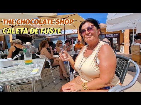 Fuerteventura Caleta de fuste, Chelle trys THE CHOCOLATE SHOP 