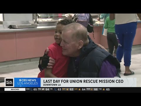 Union Rescue Mission CEO Andy Bales shares meal ... - YouTube