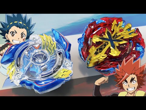 ORIGINS BATTLE: Victory Valkyrie .B.V VS Xeno Xcalibur .M.I [Valt VS Xander] | Beyblade Burst