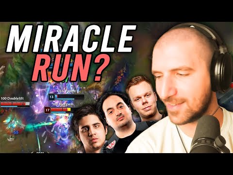 CAN 100 THIEVES COMPLETE THE MIRACLE RUN? - EG vs 100 - CLG vs 100 | LCS Spring Split w/ The Boys