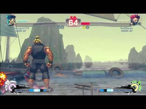 SSF4 Rank Match  omega1113 (DI)  vs  iim83man (GO)