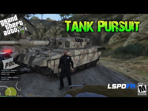 GTA 5 LSPDFR - Tank Pursuit!