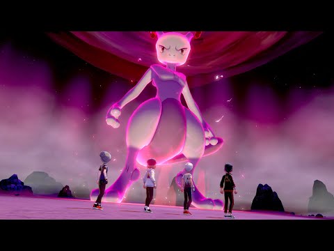 Pokémon Shield - Mewtwo Max Raid Battle (5-Star) - Feb 27 20 A